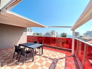 Jesolo Stupendo ATTICO Terrazza vista mare di 50mq