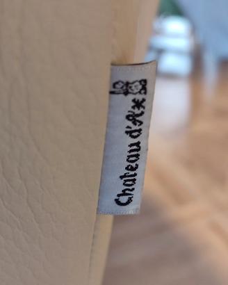 Coppia di divani in pelle Chateau d’Ax (3 posti +