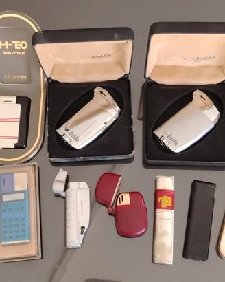 Lotto di 10 Accendini Vintage e da Collezione