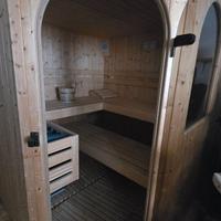 Sauna finlandese 2x2m