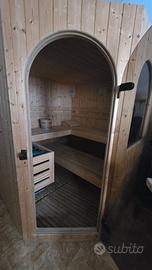 Sauna finlandese 2x2m