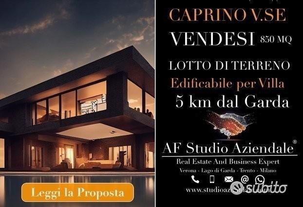 TERR-EDIF-5 KM-LAGO DI GARDA-villa-singola