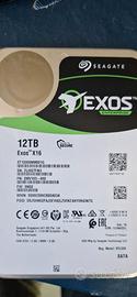 Unico - Hard Disk SEAGATE EXOS 12TB  impeccabile