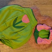 vestito carnevale 0 6 mesi fiore 🌷