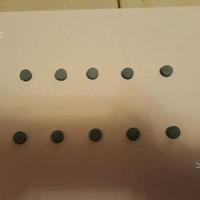 10 ricambi cue in pelle 13 mm per stecca biliardo