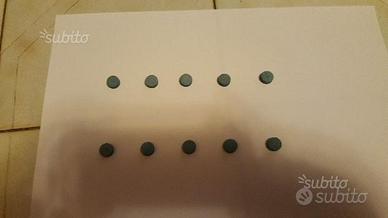 10 ricambi cue in pelle 13 mm per stecca biliardo