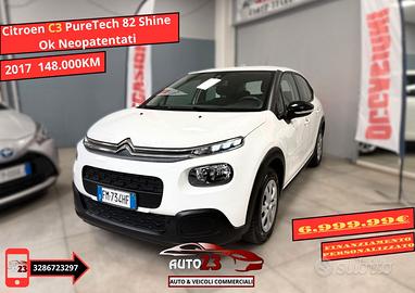 Citroen C3 PureTech 82 Shine Ok Neopatentati