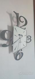 orologio da parete moderno alluminio h50