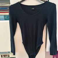 Body intimo blu cotone La Perla
