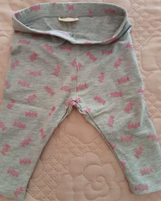 leggins bimba 6-9 mesi