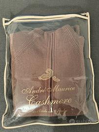 Maglione zippato Cachemire - Andrè Maurice