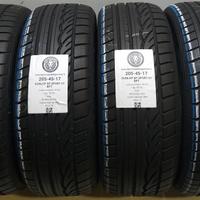 4 GOMME 205 45 17 DUNLOP A49133