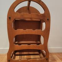 Portabottiglie in Legno