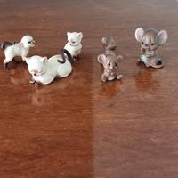 Set di animaletti in ceramica Merito