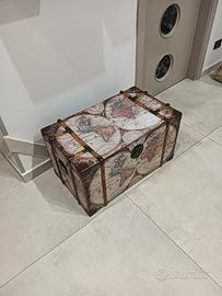 Baule multiuso/ portalegna