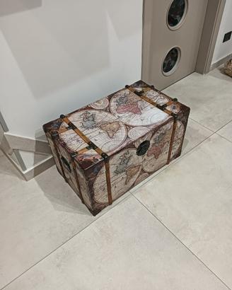 Baule multiuso/ portalegna