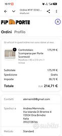 controtelaio scrigno per muratura nuovo