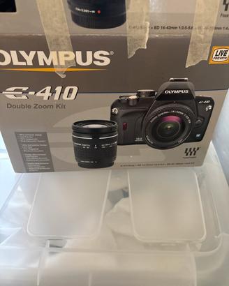 OlympUS E-410 Double Zoom Kit – Completa