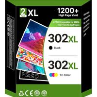 Cartucce HP 302XL Nero + Colore

Compatibili