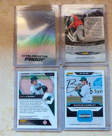 Lotto carte MLB