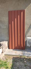 Pannello grecato alluminio color mattone