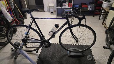 Bici Corsa Vintage Anni ’90 + Rullo Smart + Garmin