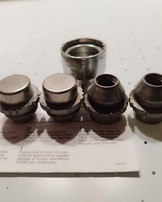 Dadi antifurto cerchioni