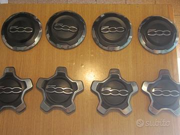 COPRI-MOZZO -BORCHIE X CERCHIO FIAT 500 X & 500 L