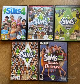 Set giochi THE SIMS per PC