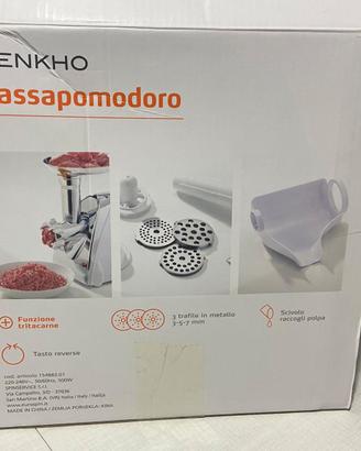 passa pomodoro e tritacarne 