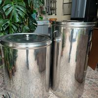 Contenitori acciaio inox 200l