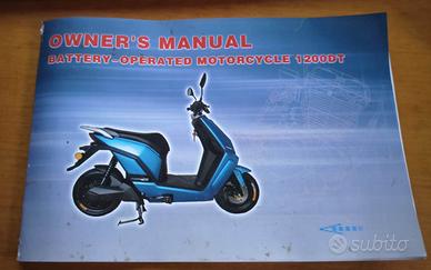 Manuale originale Lifan E3 Istruzioni Caricabatter