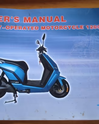 Manuale originale Lifan E3 Istruzioni Caricabatter