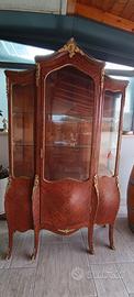 Vetrina in legno, stile Luigi XV
