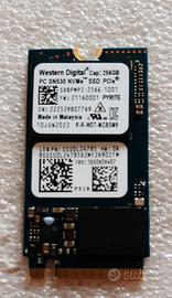 SSD PCIe NVMe 256 GB Western Digital -(HD03)