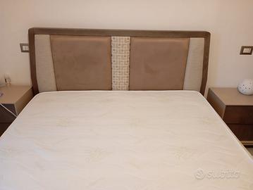 struttura letto matrimoniale le fableir con rete