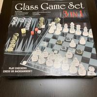 Glass Game Set 3 in 1