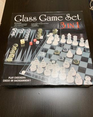 Glass Game Set 3 in 1