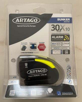 Bloccadisco Artago 30x10 con allarme