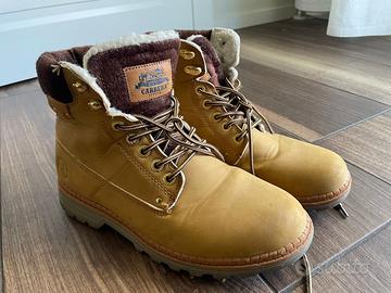 Stivaletti Carrera imbottiti beige/ marrone n.39