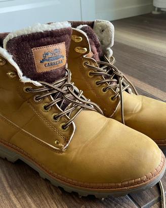 Stivaletti Carrera imbottiti beige/ marrone n.39