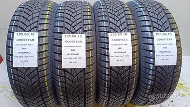 4 GOMME 195 60 18 GOODYEAR INV RIF4170