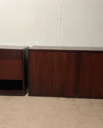 Credenza e Bar Design Anni 70 Palissandro