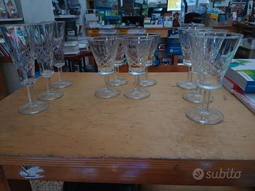 set bicchieri vintage