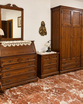 Arredamento completo in legno stile classico – 1.
