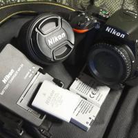 Fotocamera NIKON D5500 con obiettivo  18-55mm