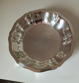Centro tavola Silver plated cm. 24 sembra argento