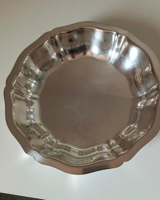 Centro tavola Silver plated cm. 24 sembra argento