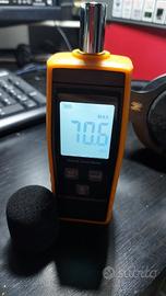 fonometro misuratore decibel