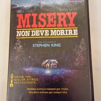 vhs "Misery non deve morire"